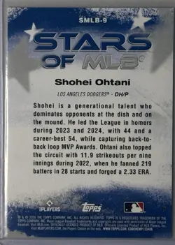 Shohei Ohtani 8 Card Lot Dodgers Bowman Chrome Mojo Refractor Titans Of The Game - Image 3