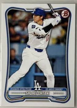Shohei Ohtani 8 Card Lot Dodgers Bowman Chrome Mojo Refractor Titans Of The Game - Image 4