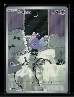 Pokemon 2025 Scarlet & Violet White Flare Gothita #124/86 - Image 1