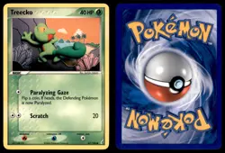 Treecko 67 100 C Crystal Guardians Pokemon MP - Image 3