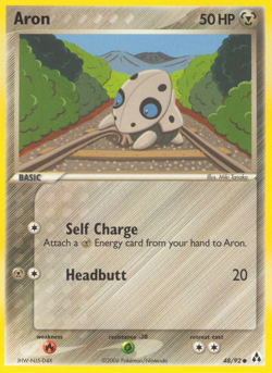 Aron 48 92 C Legend Maker Pokemon MP - Image 4