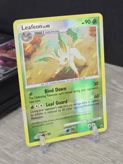 Pokemon Card TCG Leafeon 7/100 Reverse Holo Majestic Dawn 2008 Rare Vintage - Image 1