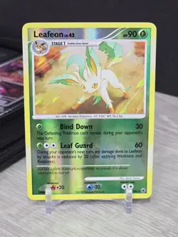 Pokemon Card TCG Leafeon 7/100 Reverse Holo Majestic Dawn 2008 Rare Vintage - Image 3