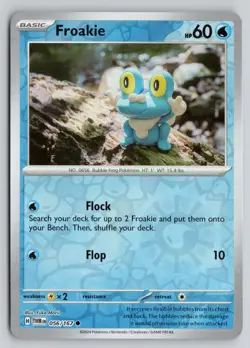 FROAKIE 056/167 COMMON TWILIGHT MASQUERADE POKEMON REVERSE HOLO NM - Image 1
