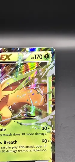 2016 Pokemon Leafeon EX 10/83 Ultra Rare Generations A2 - Image 3