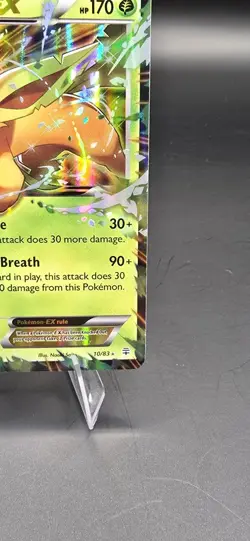 2016 Pokemon Leafeon EX 10/83 Ultra Rare Generations A2 - Image 4