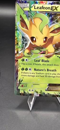 2016 Pokemon Leafeon EX 10/83 Ultra Rare Generations A2 - Image 5