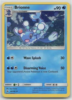 Brionne 040/149 Holo Promo Miscellaneous Cards & Products Pokemon Lightly Played - Image 1