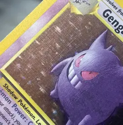 1999 Pokemon Fossil Gengar Holo #5 1st Edition NM - Image 2