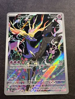 Xerneas 91/86 Illustration Rare Pokemon Chaos Rising ME04 POKEMON TCG - Image 1