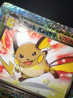 Dark Raichu Legendary Collection Reverse Holo Rare 7/110 Pokemon WOTC Vintage - Image 4