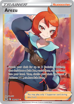 Pokemon - Arezu 189/196 Lost Origin - Holo Ultra Rare - NM - Image 4