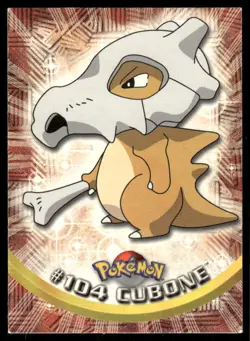 Pokemon Cards Cubone #104 Topps Trading Cards Series 2 MP - Image 1