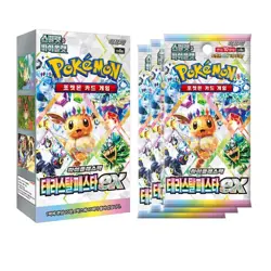 Pokemon Card Game Prismatic Evolution Booster Box New Sealed 10 Pack Korean Ver - Image 1