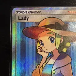 Pokemon Lady SV86/SV94 Hidden Fates Shiny Vault Full Art Trainer (Near Mint) - Image 2