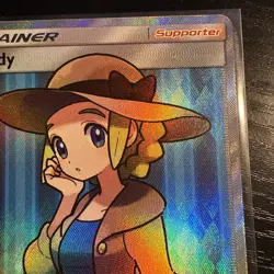Pokemon Lady SV86/SV94 Hidden Fates Shiny Vault Full Art Trainer (Near Mint) - Image 3