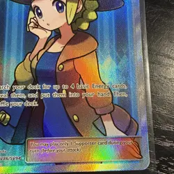 Pokemon Lady SV86/SV94 Hidden Fates Shiny Vault Full Art Trainer (Near Mint) - Image 5