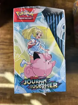 Pokemon TCG: Journey Together ENHANCED Factory Sealed Booster Box + Topper - Image 2