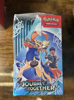Pokemon TCG: Journey Together ENHANCED Factory Sealed Booster Box + Topper - Image 3