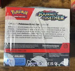 Pokemon TCG: Journey Together ENHANCED Factory Sealed Booster Box + Topper - Image 4