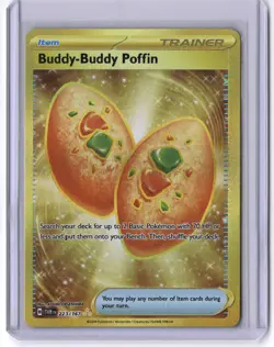 Buddy-Buddy Poffin 223/167 Hyper Rare Holo NM Pokemon SV06: Twilight Masquerade - Image 1