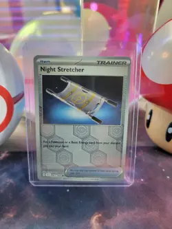Night Stretcher 61/64 Pokemon TCG S&V Shrouded Fable Reverse Holo Uncommon NM - Image 1