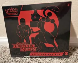 Pokemon TCG Destined Rivals ETB Elite Trainer Box - Factory Sealed - Image 1