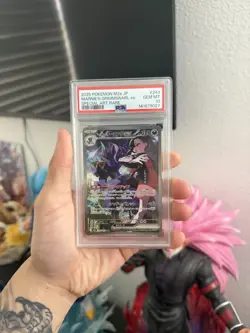 2025 Pokemon M2A Mega Dream JP Marnie’s Grimmsnarl Ex Special Art Rare PSA 10 - Image 1