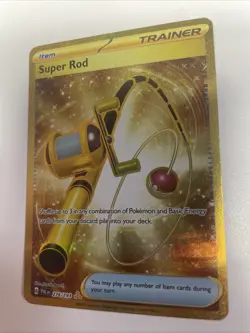 Pokemon Super Rod 276/193 Sv02: Paldea Evolved Holo LP Free Shipping - Image 1