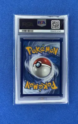 2025 Pokemon PRISMATIC EVOLUTIONS EN RAIFORT ULTRA RARE #142 PSA 7 - Image 2