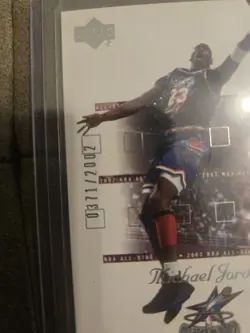 MICHAEL JORDAN /2002 Upper Deck All Star #AS2 - Image 2