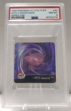 PSA 8 - Gastly/Haunter/Gengar #40 - Action Flipz Lenticular Pokemon - Image 2