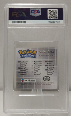 PSA 8 - Gastly/Haunter/Gengar #40 - Action Flipz Lenticular Pokemon - Image 4