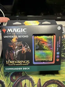 MTG The Lord Of The Rings Commander Deck The Hosts Of Mordor EDH Sauron - Image 1