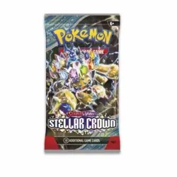 Pokemon Stellar Crown SV07 Booster Pack 10 Cards English Terapagos - Image 1