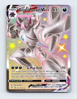 NM Grimmsnarl VMAX SV117/SV122 Shining Fates: Shiny Vault Holo Rare Pokemon Card - Image 1