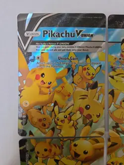 Pokemon Pikachu V-Union Full Set of 4 SWSH: Sword & Shield Promo Cards - NM - Image 2