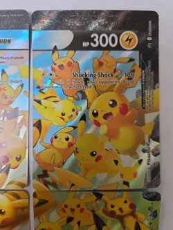 Pokemon Pikachu V-Union Full Set of 4 SWSH: Sword & Shield Promo Cards - NM - Image 3