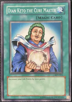 Dian Keto the Cure Master SDY-023 Starter Deck: Yugi Unlimited - Yugioh Card - Image 1