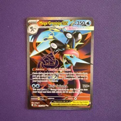 Mega Greninja Ex Chaos Rising 100/86 Pokemon Card NM+ - Image 1