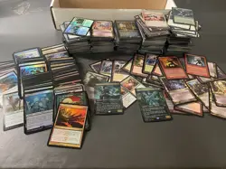 MtG 1200 Card Lot [c22]: Hundreds of Foils, Rares, Mythics, Uncommons And More - Image 1