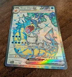 Gyarados ex 225/198 Scarlet & Violet Terra Full Art Ultra Rare Pokemon Card NM - Image 4