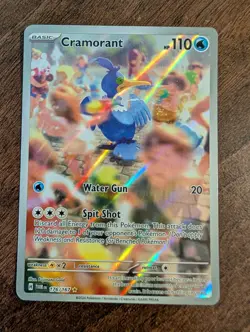 Cramorant - 176/167 - SV Twilight Masquerade - Illustration Rare Card - Image 1