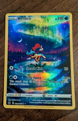 Keldeo GG07/GG70 Crown Zenith Galarian Gallery Pokemon Card - NM - Image 1