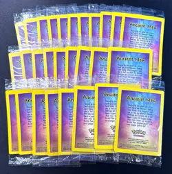 Lot of 28 CREASED Sealed Ancient Mew Pokemon Movie Promo Holo 1999-2000 Card - Image 1