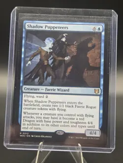Shadow Puppeteers 12 R Commander: Wilds of Eldraine NM Magic: The Gathering - Image 1