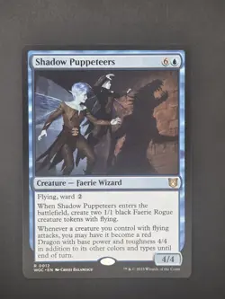 Shadow Puppeteers 12 R Commander: Wilds of Eldraine NM Magic: The Gathering - Image 2