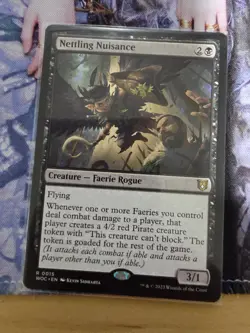 Nettling Nuisance Commander: Wilds of Eldraine Regular - Image 1