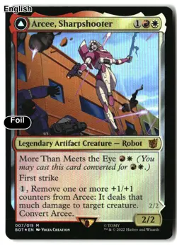MTG Arcee, Sharpshooter [BOT - 7] MP Foil - Image 2