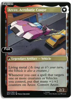 MTG Arcee, Sharpshooter [BOT - 7] MP Foil - Image 3